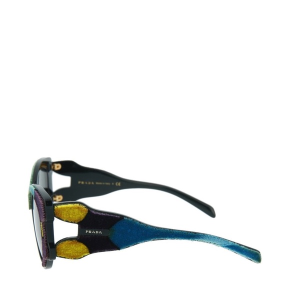 PRADA ROUND VELVET GLASSES - Picture 3 of 4